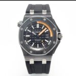Royal Oak Offshore Diver 15707 Black Ceramic ZF 1:1 Best Edition SA3120 Super CloneSize: 42mm x 14mm